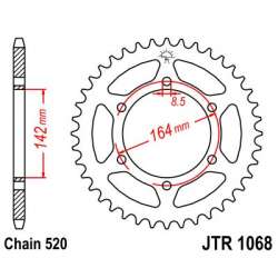 COURONNE ACIER 520 (50-32117-46 / JTR1068.46)