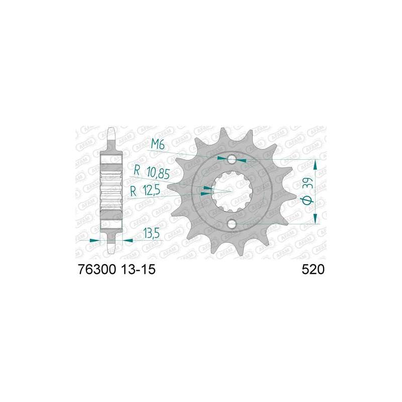 PIGNON 520 (76300-15 / 50-32132-15)
