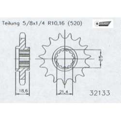 RITZEL 520 (50-32133-13 / JTF1538.13)