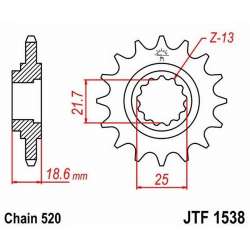 RITZEL 520 (24603-14 / 50-32133-14 / JTF1538.14)