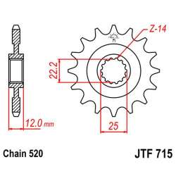 RITZEL 520 (50-32136-12)
