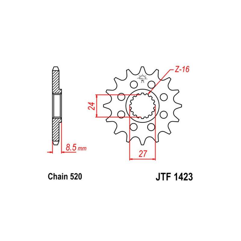 PIGNON 520 (50-32156-18S)