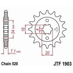 RITZEL 520 (73203-14 / 50-32166-14 / JTF1903.14)