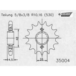 RITZEL 530 (20602-18 / 50-35004-18 / JTF339.18)