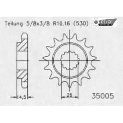 RITZEL 530 (50-35005-18 / JTF340.18)
