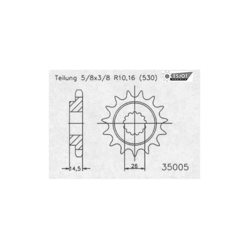 RITZEL 530 (50-35005-18 / JTF340.18)