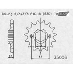 RITZEL 530 (21501-15 / 50-35006-15 / JTF571.15)