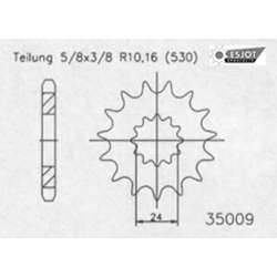 RITZEL 530 (24601-16 / 50-35009-16 / JTF517.16)