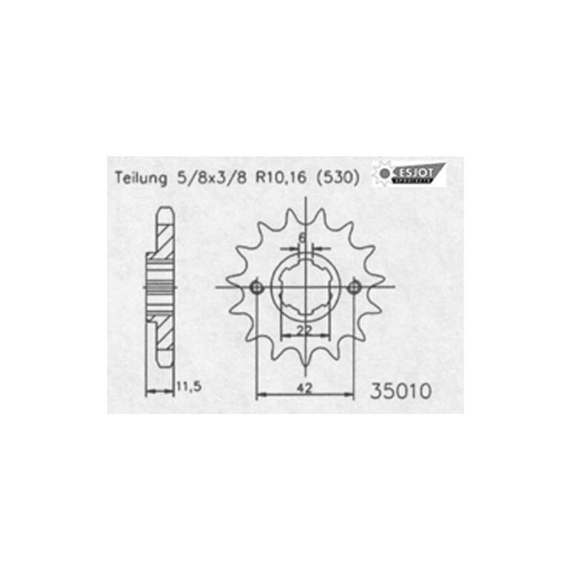 RITZEL 530 (50-35010-16 / JTF289.16)