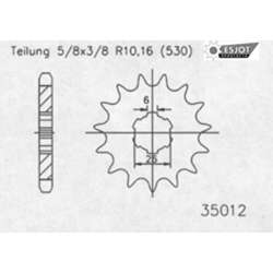 RITZEL 530 (21600-17 / 50-35012-17 / JTF568.17)