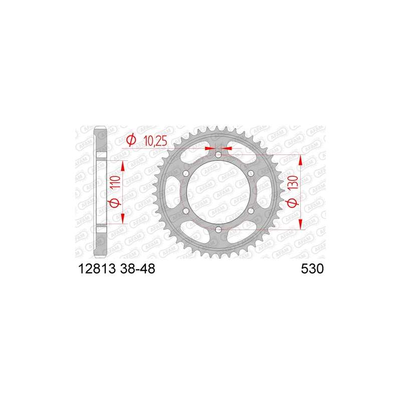 COURONNE ACIER 530 (12813-38 / 50-35013-38 / JTR479.38)