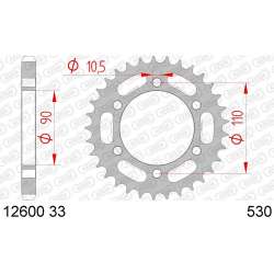 ZAHNKRANZ STAHL 530 (12600-33 / 50-35019-33 / JTR850.33)