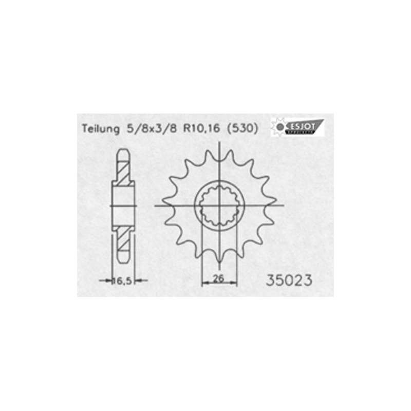 RITZEL 530 (50-35023-14 / JTF333.14)