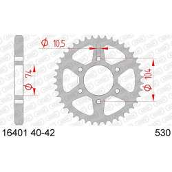 COURONNE ACIER 530 (16401-42 / 50-35025-42 / JTR481.42)