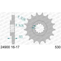 PIGNON 530 (24900-17 / 50-35032-17 / JTF1529.17)