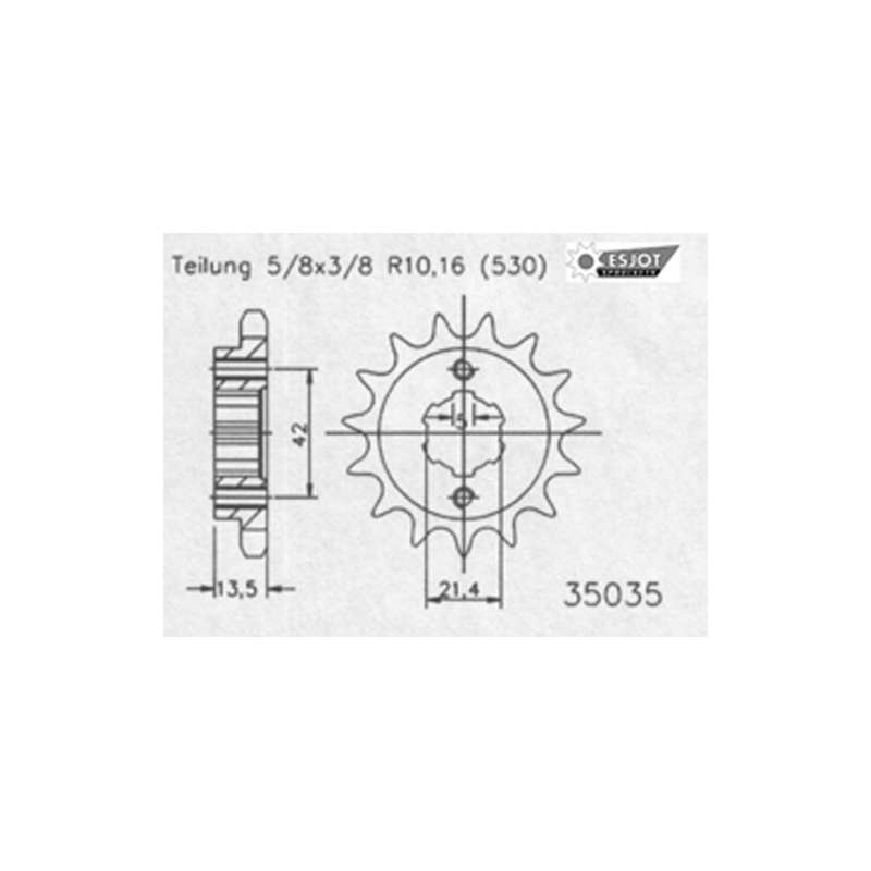 RITZEL 530 (50-35035-15 / JTF725.15)
