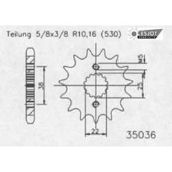 RITZEL 530 (46601-14 / 50-35036-14 / JTF726.14)