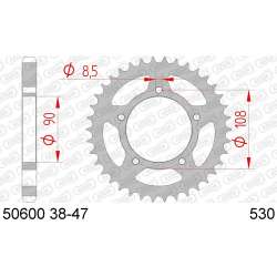 COURONNE ACIER 530 (50600-40 / 50-35037-40 / JTR1022.40)