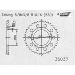 COURONNE ACIER 530 (50600-47 / 50-35037-47)