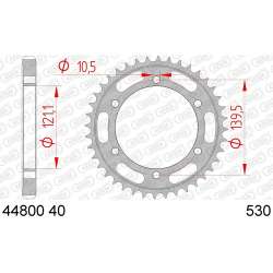 ZAHNKRANZ STAHL 530 (44800-40 / 50-35050-40)