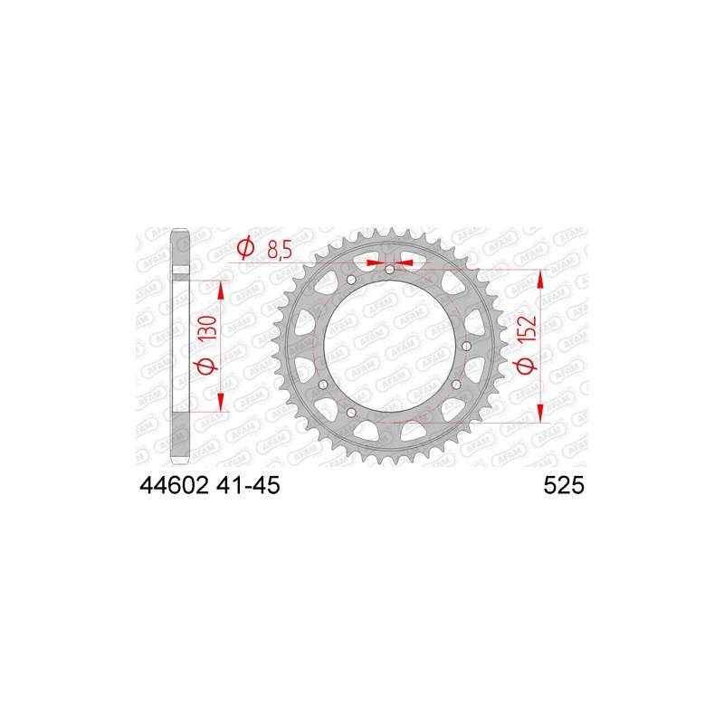 COURONNE ACIER 525 (44602-41 / 50-35051-41)