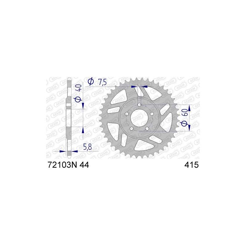COURONNE ALU (AF72103N)