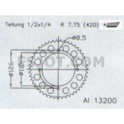 COURONNE ALU 420 (17107N-46 / 51-13200-46)
