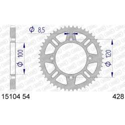 ZAHNKRANZ ALU 428 (15104N-50 / 51-15026-50 / JTA798.50)