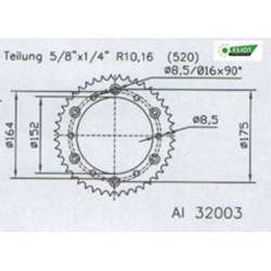 COURONNE ALU (AF13508N / JTA853)