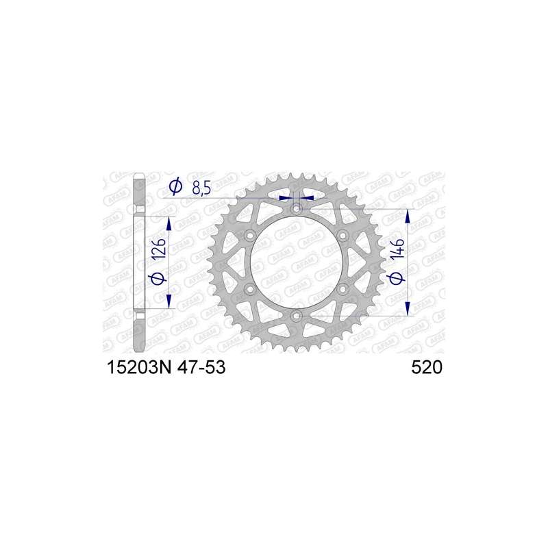 COURONNE ALU (AF15203N / JTA808)