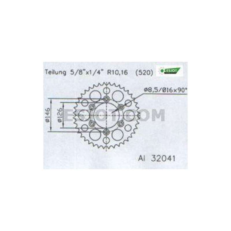 COURONNE ALU (AF15203N / JTA808)