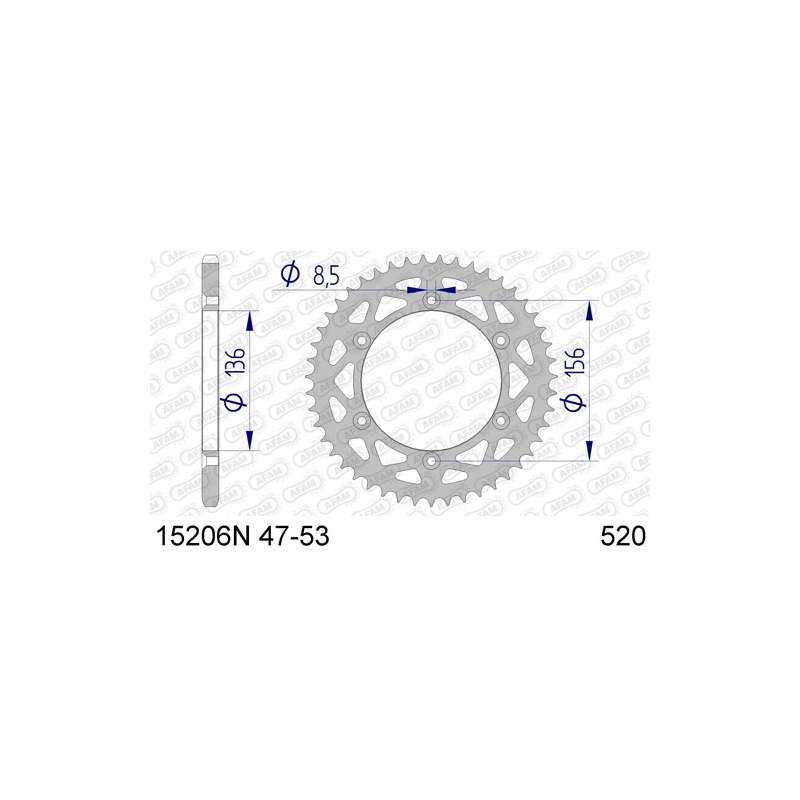 COURONNE ALU (AF15206N / JTA822)