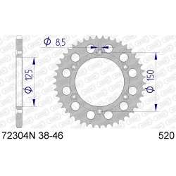 COURONNE ALU (AF72304N)