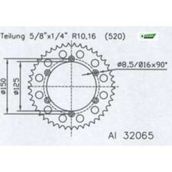 COURONNE ALU (AF72304N)
