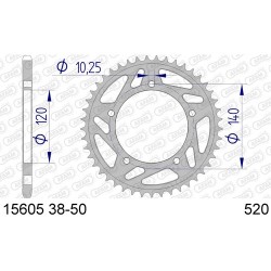 ZAHNKRANZ ALU 520 (15605-43 / 51-32207-43 / JTA1793.43)