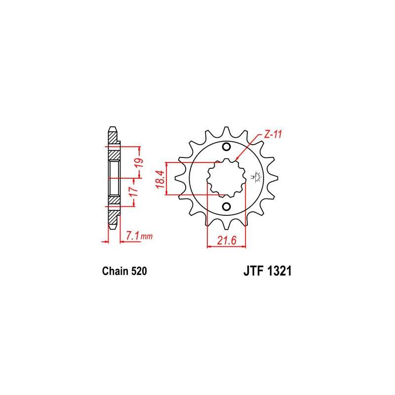 RITZEL 520 (20320-13 / JTF1321.13)