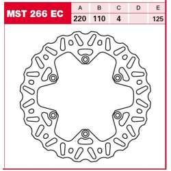 TRW DISQUE DE FREIN EC OFFROAD