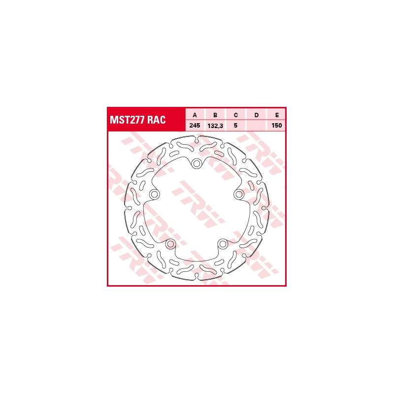 TRW DISQUE DE FREIN RAC