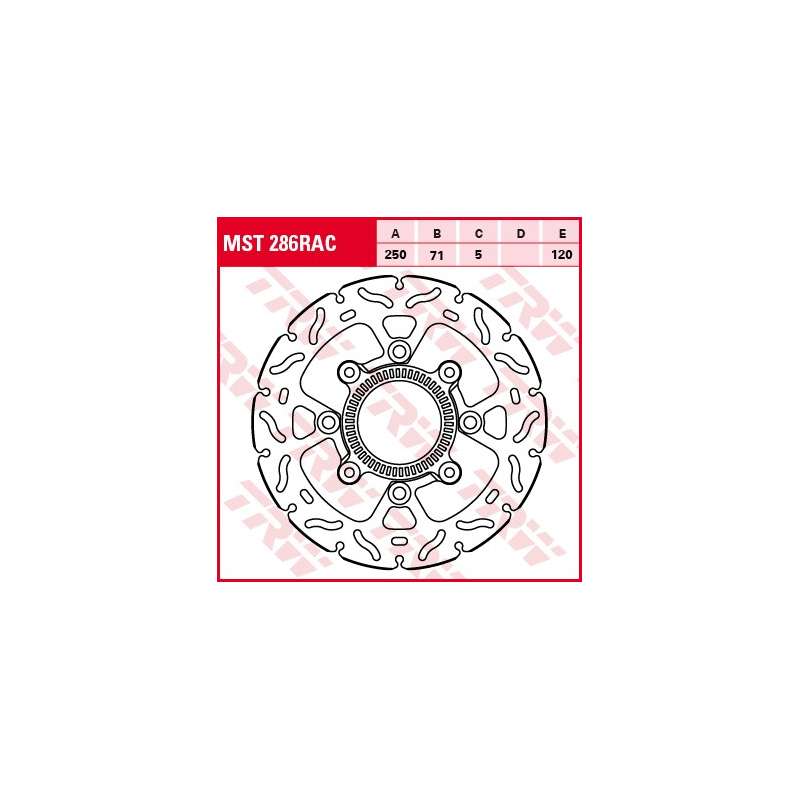 TRW DISQUE DE FREIN RAC