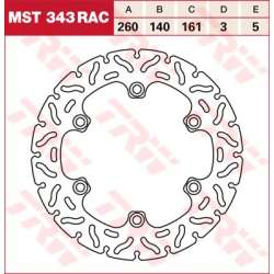TRW DISQUE DE FREIN RAC