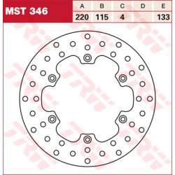 TRW BREMSSCHEIBE OFFROAD