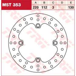 TRW BREMSSCHEIBE OFFROAD