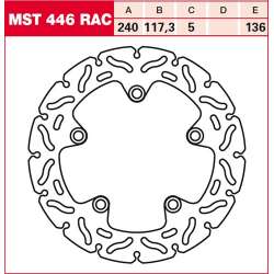 TRW DISQUE DE FREIN RAC