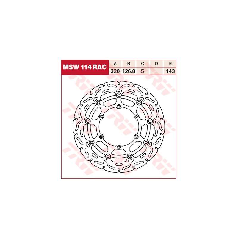 TRW DISQUE DE FREIN RAC