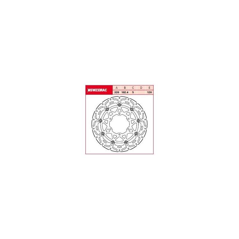 TRW DISQUE DE FREIN RAC