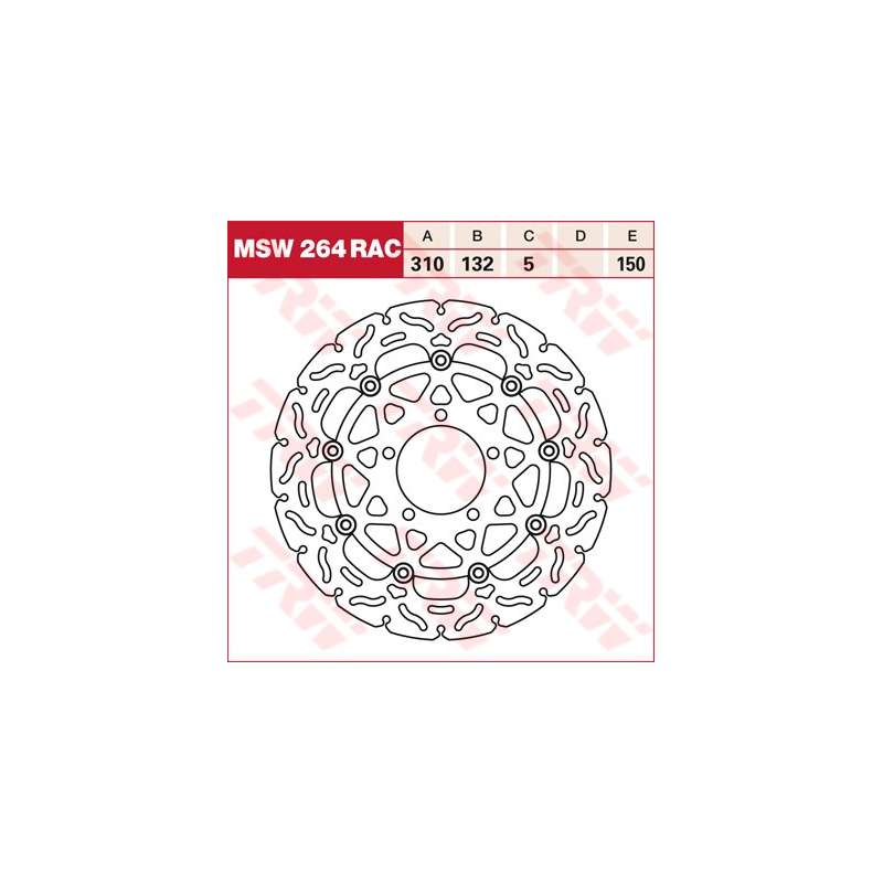 TRW DISQUE DE FREIN RAC