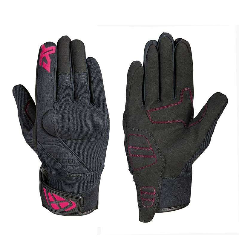 IXON RS DELTA LADY Gants Été Noir-Fushia