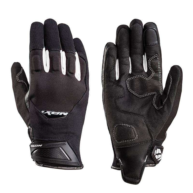 IXON RS SPRING LADY Zwischensaison-Handschuh Schwarz-Weiss