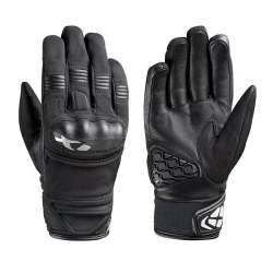 IXON MS PICCO LADY Zwischensaison-Handschuh Schwarz-Argent
