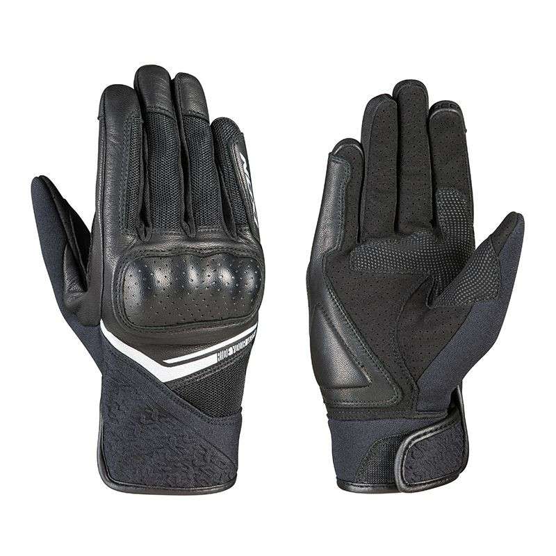 IXON RS LAUNCH LADY Sommerhandschuh Schwarz-Argent